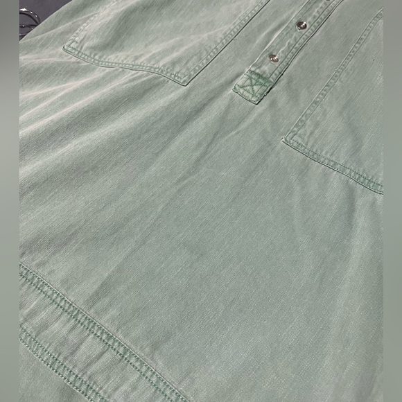 pilcro patch pocket collared popover - Picture 7 of 7